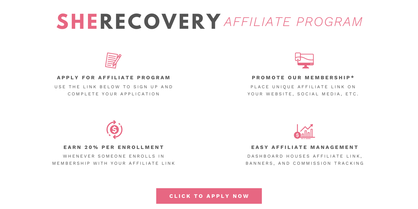 Affiliate Program – SheRecovery.com | Pornography & Sexual Addiction  Support for Women